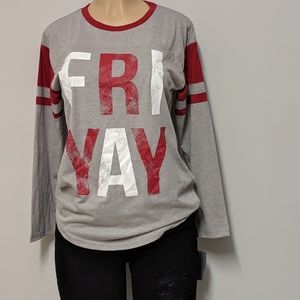 💖NWTS Women's Heather Grey Jersey Styled Tee💖